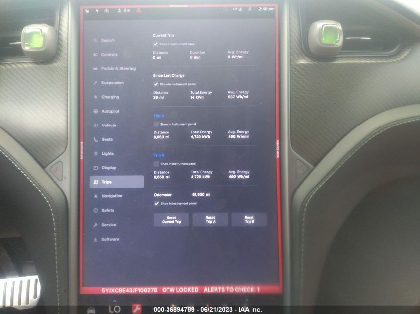 2018 TESLA MODEL X - 5YJXCBE43JF106278