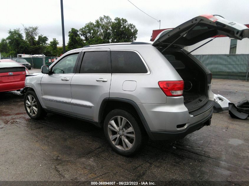 2013 JEEP GRAND CHEROKEE LAREDO - 1C4RJFAG7DC507307