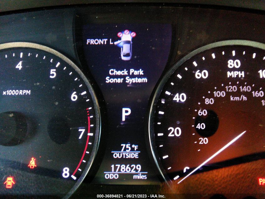 2013 LEXUS LS 460 JTHBL1EF3D5113905