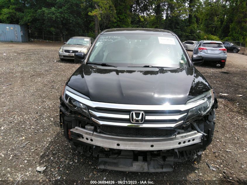 2016 HONDA PILOT EX-L - 5FNYF6H59GB055191