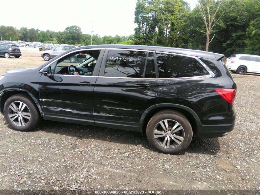 2016 HONDA PILOT EX-L - 5FNYF6H59GB055191