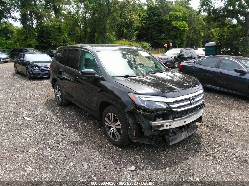 2016 HONDA PILOT EX-L - 5FNYF6H59GB055191