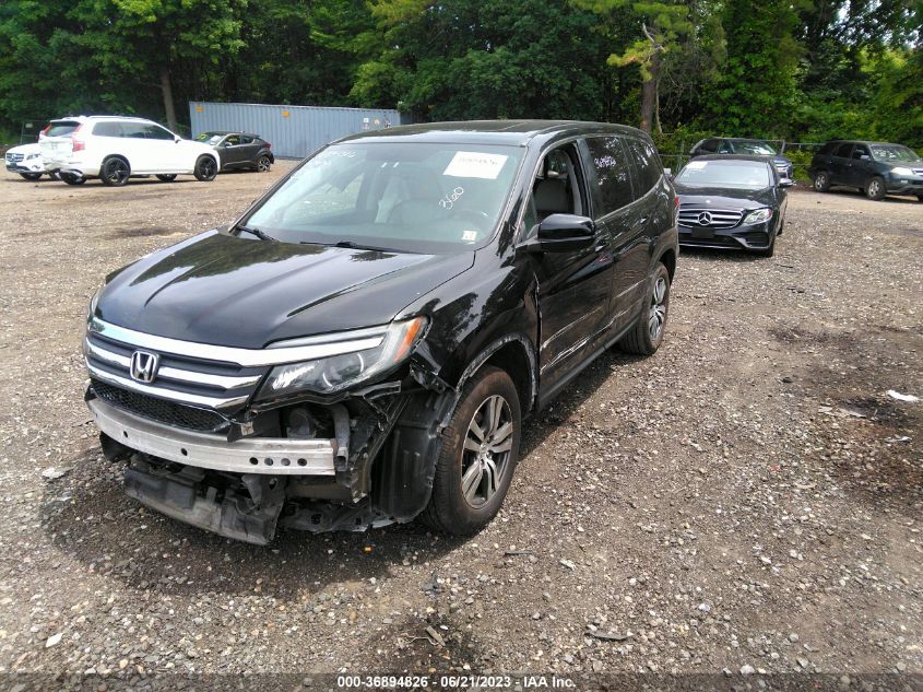 2016 HONDA PILOT EX-L - 5FNYF6H59GB055191
