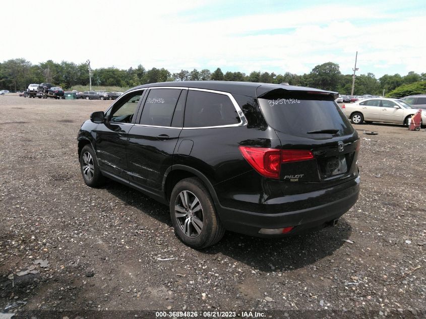 2016 HONDA PILOT EX-L - 5FNYF6H59GB055191