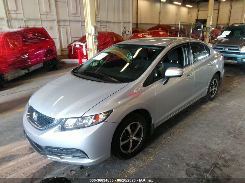 2015 HONDA CIVIC SEDAN SE - 2HGFB2F75FH515196