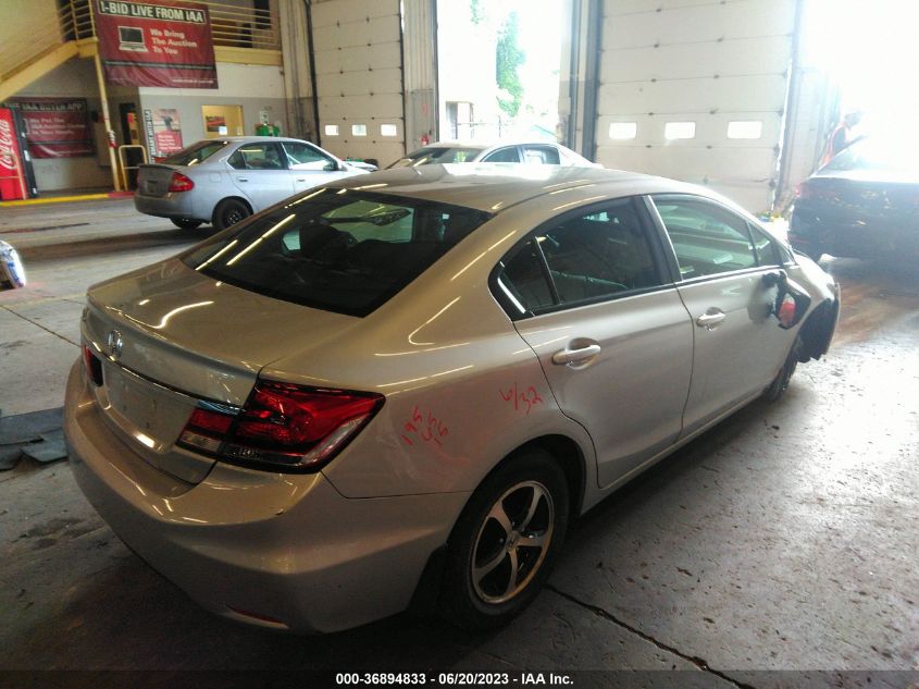 2015 HONDA CIVIC SEDAN SE - 2HGFB2F75FH515196