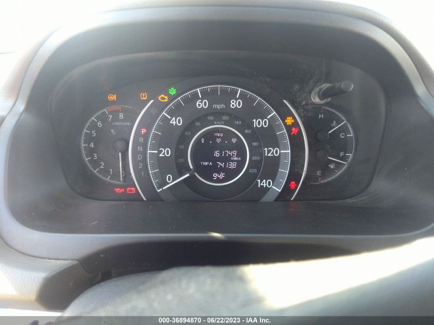 2014 HONDA CR-V EX-L - 5J6RM4H70EL085782