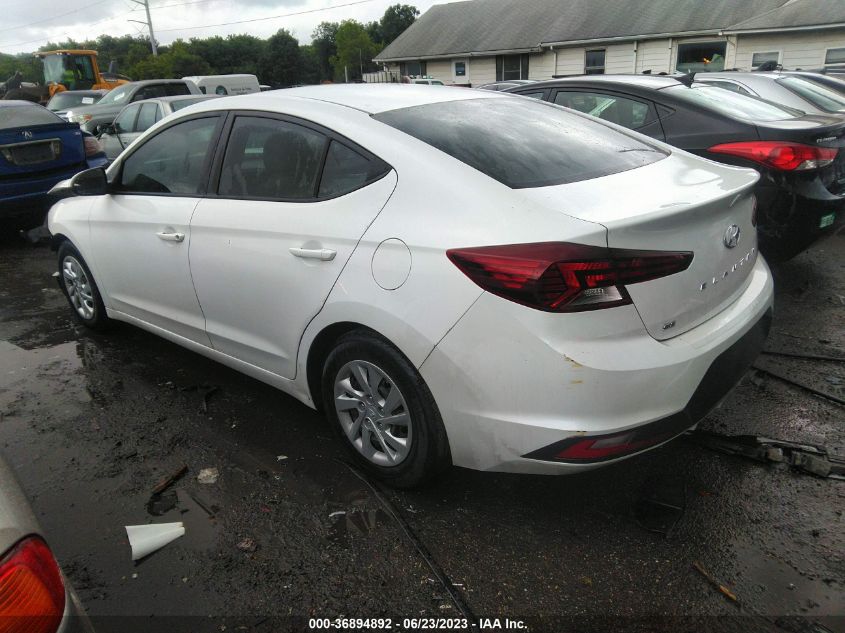 2019 HYUNDAI ELANTRA SE - 5NPD74LF1KH495741