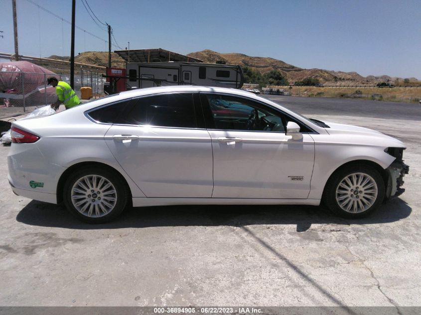 2013 FORD FUSION ENERGI TITANIUM - 3FA6P0SU4DR365783