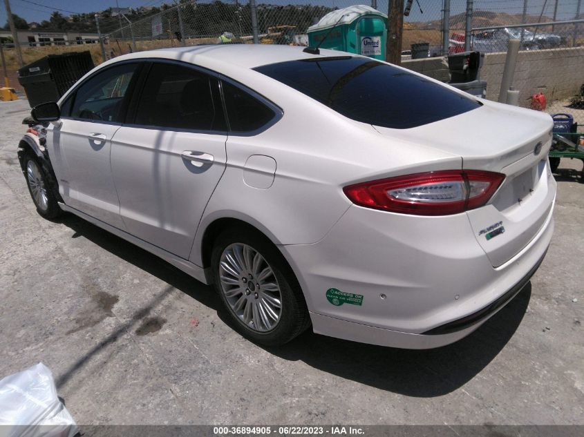 2013 FORD FUSION ENERGI TITANIUM - 3FA6P0SU4DR365783