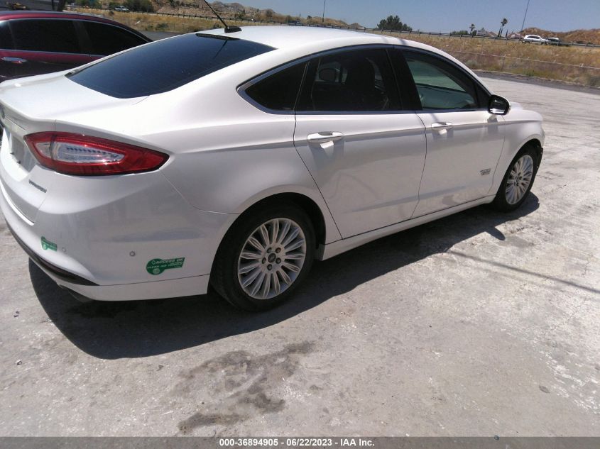 2013 FORD FUSION ENERGI TITANIUM - 3FA6P0SU4DR365783