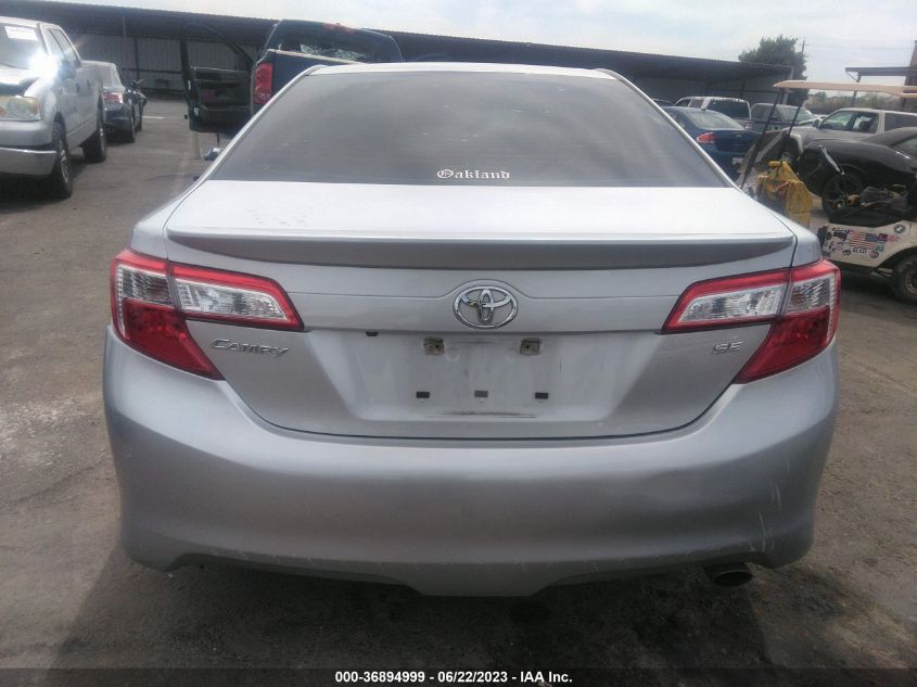 2014 TOYOTA CAMRY L/LE/XLE/SE/SE SPORT - 4T1BF1FK6EU386313