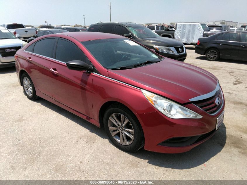 2014 HYUNDAI SONATA GLS - 5NPEB4AC3EH861070