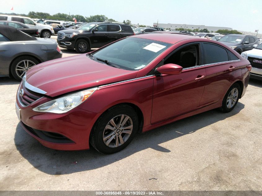 2014 HYUNDAI SONATA GLS - 5NPEB4AC3EH861070