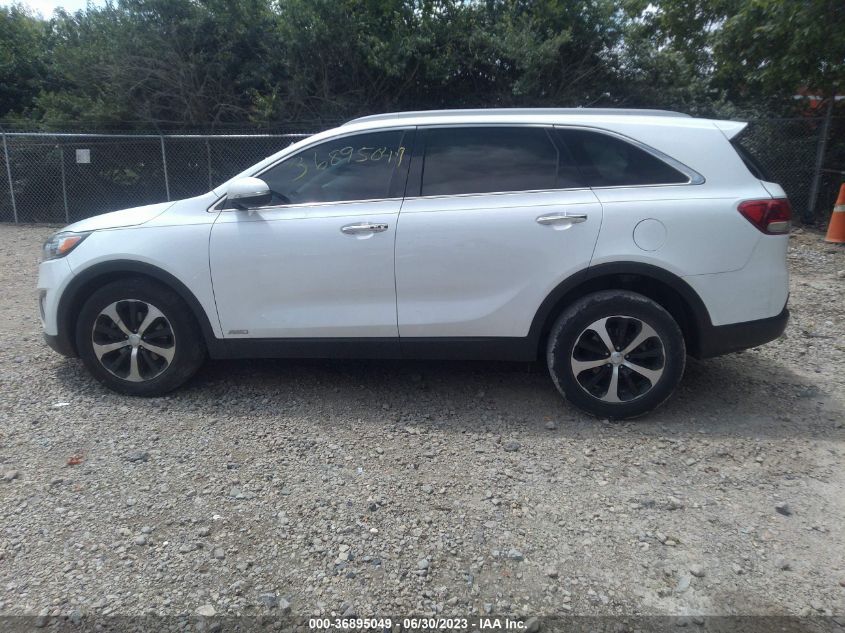 2017 KIA SORENTO EX - 5XYPHDA17HG274386