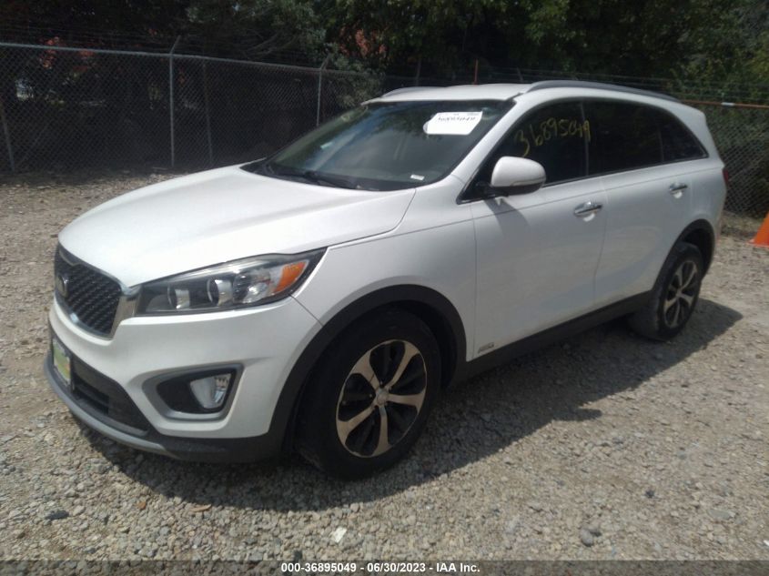 2017 KIA SORENTO EX - 5XYPHDA17HG274386