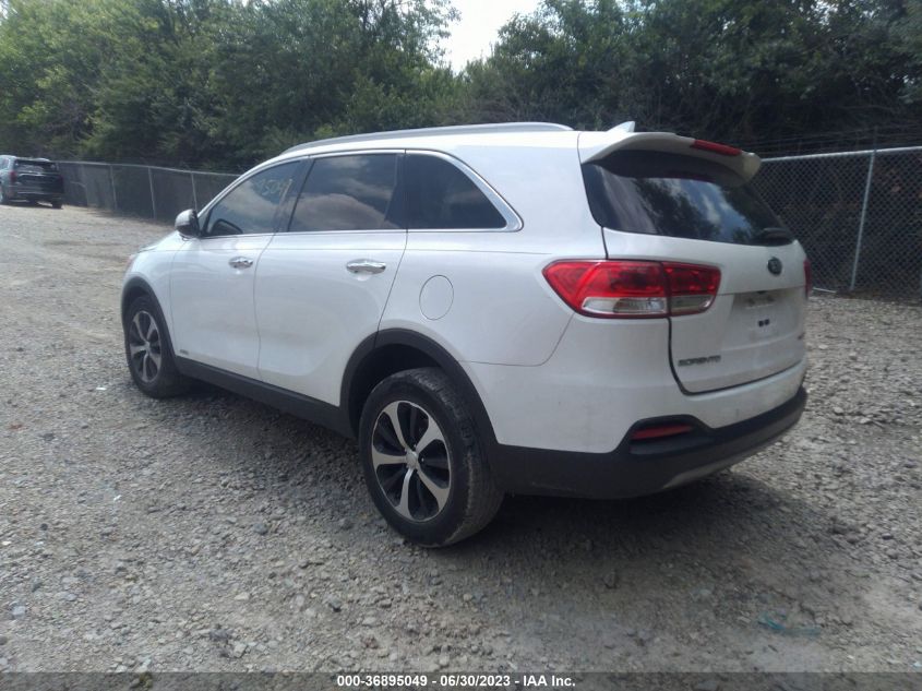 2017 KIA SORENTO EX - 5XYPHDA17HG274386