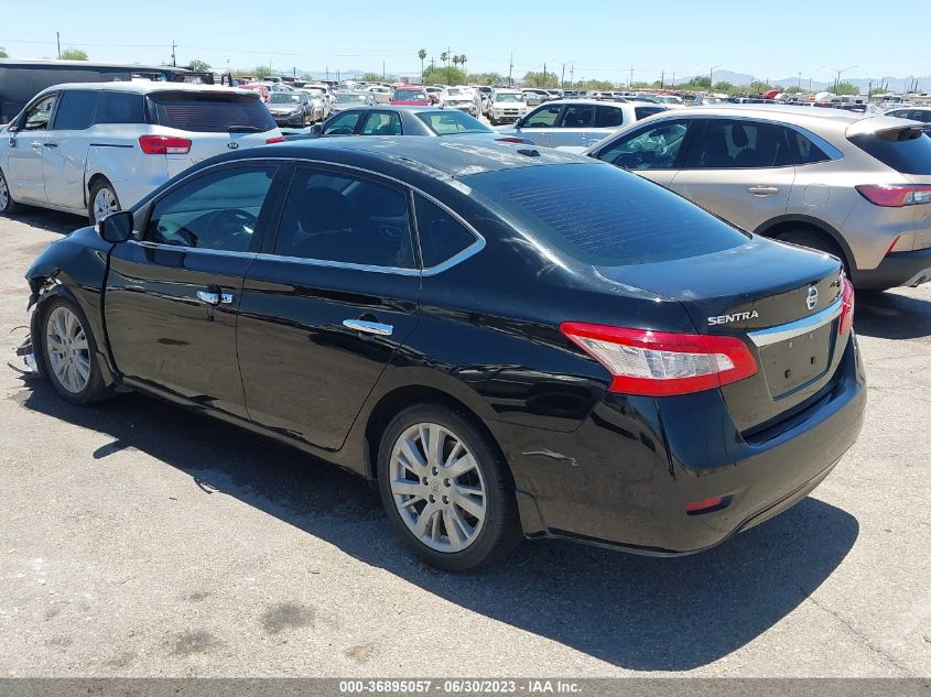 2015 NISSAN SENTRA SL - 3N1AB7AP1FY269001