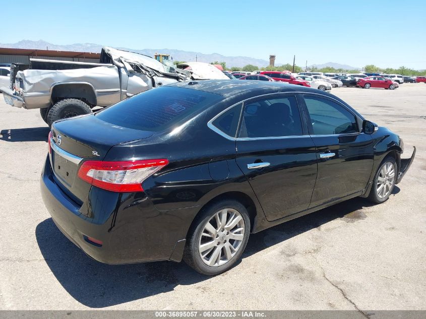2015 NISSAN SENTRA SL - 3N1AB7AP1FY269001