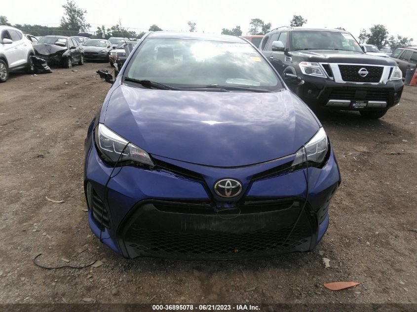 2019 TOYOTA COROLLA L/LE/XLE/SE/XSE - 2T1BURHE7KC184993