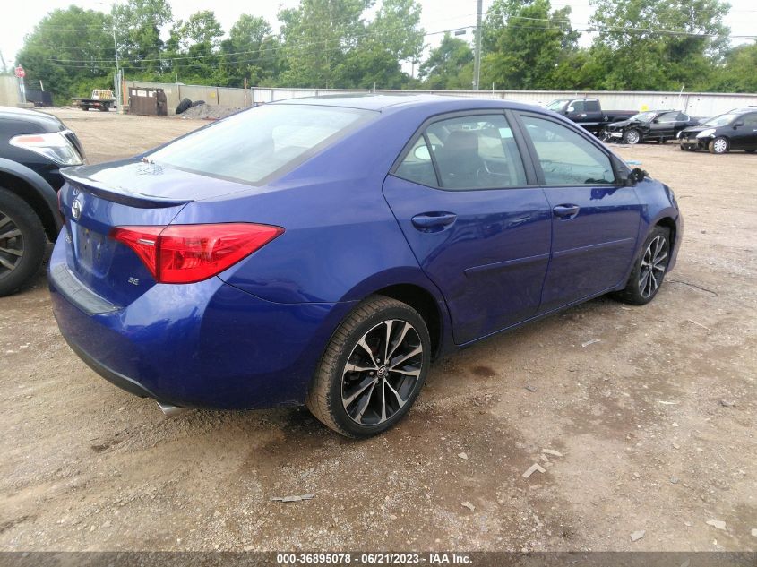 2019 TOYOTA COROLLA L/LE/XLE/SE/XSE - 2T1BURHE7KC184993