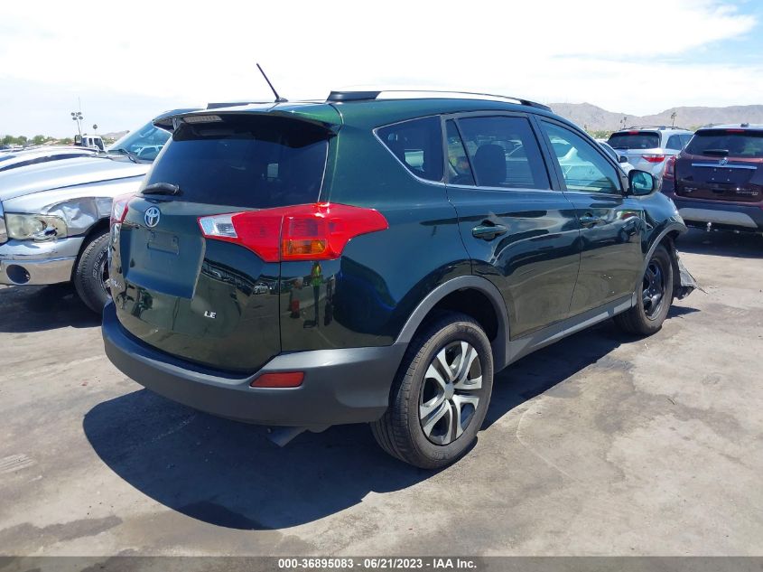 2013 TOYOTA RAV4 LE - 2T3ZFREV3DW013325