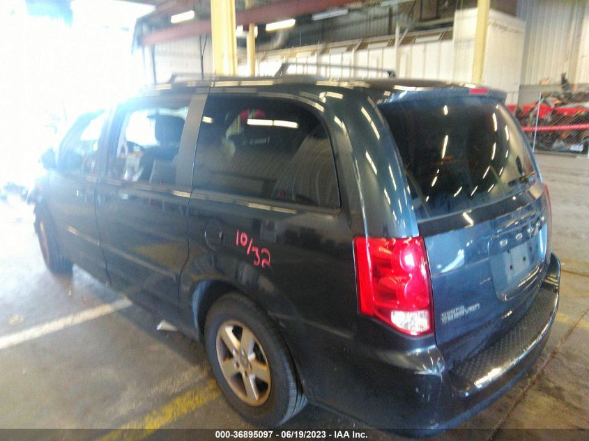 2013 DODGE GRAND CARAVAN SXT - 2C4RDGCGXDR610481