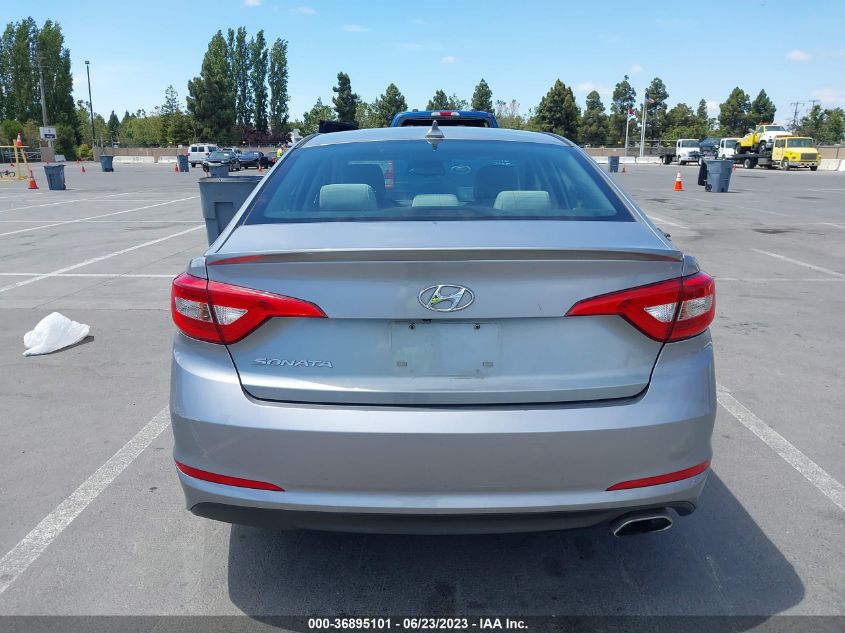 2016 HYUNDAI SONATA 2.4L SE - 5NPE24AF1GH267476