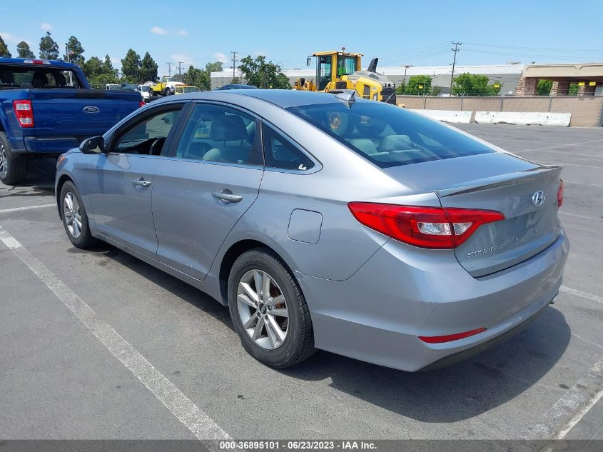 2016 HYUNDAI SONATA 2.4L SE - 5NPE24AF1GH267476