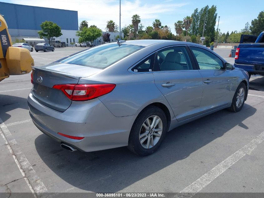 2016 HYUNDAI SONATA 2.4L SE - 5NPE24AF1GH267476