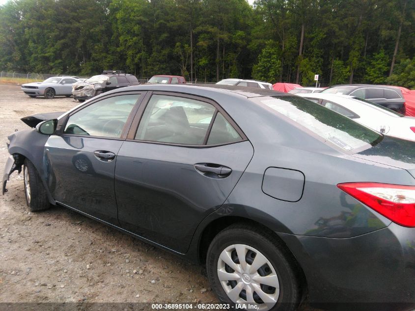 2015 TOYOTA COROLLA L/LE/S/S PLUS/LE PLUS - 2T1BURHEXFC456779