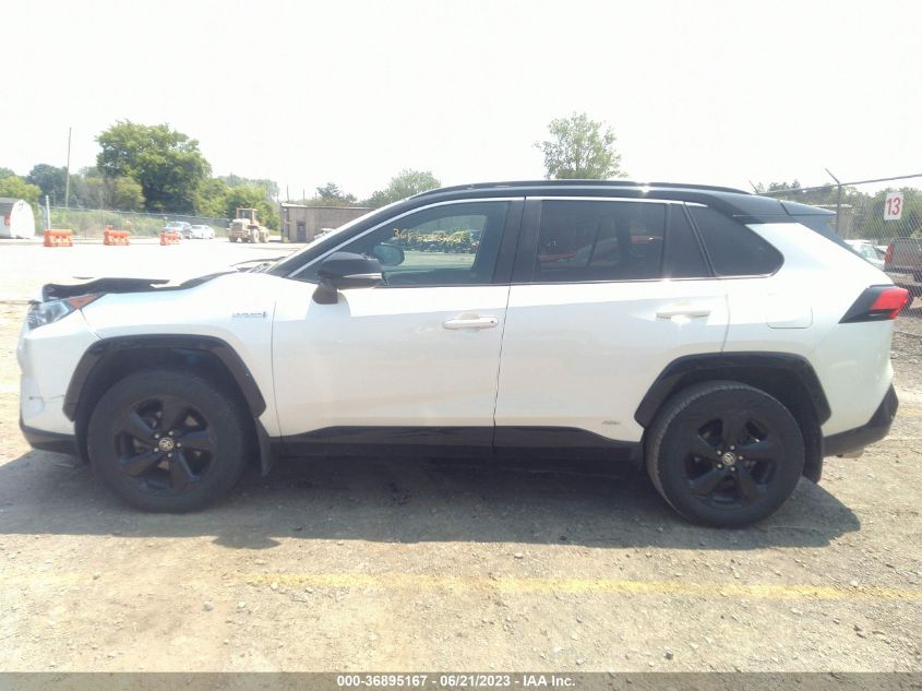 2021 TOYOTA RAV4 HYBRID XSE - 2T3E6RFV8MW014676