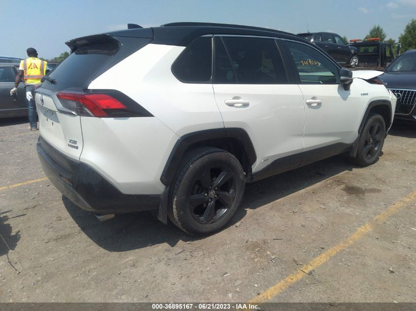 2021 TOYOTA RAV4 HYBRID XSE - 2T3E6RFV8MW014676