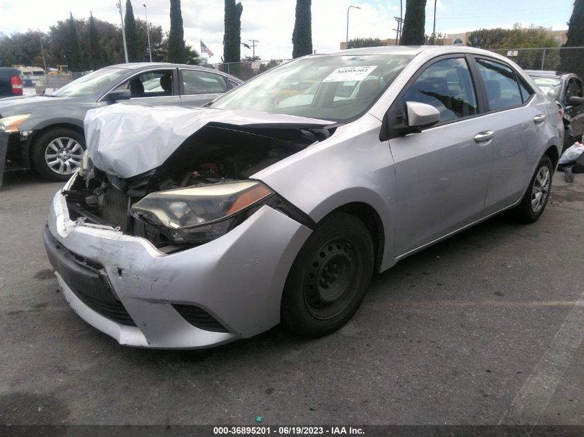 2014 TOYOTA COROLLA L/LE/S/S PLUS/LE PLUS - 5YFBURHEXEP076677