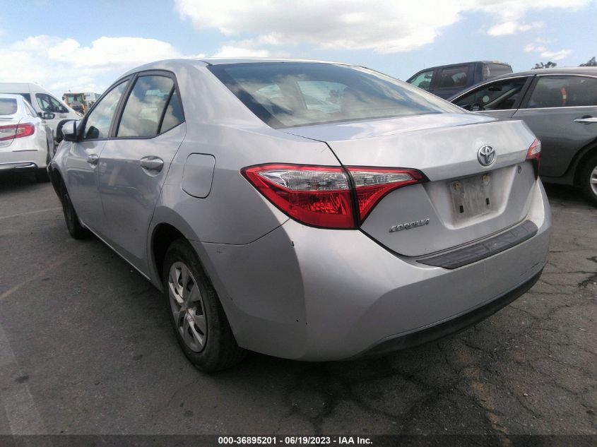 2014 TOYOTA COROLLA L/LE/S/S PLUS/LE PLUS - 5YFBURHEXEP076677