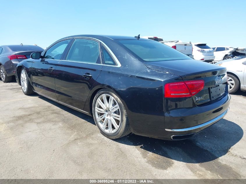 2013 AUDI A8 L 4.0L WAUR2AFD8DN021363