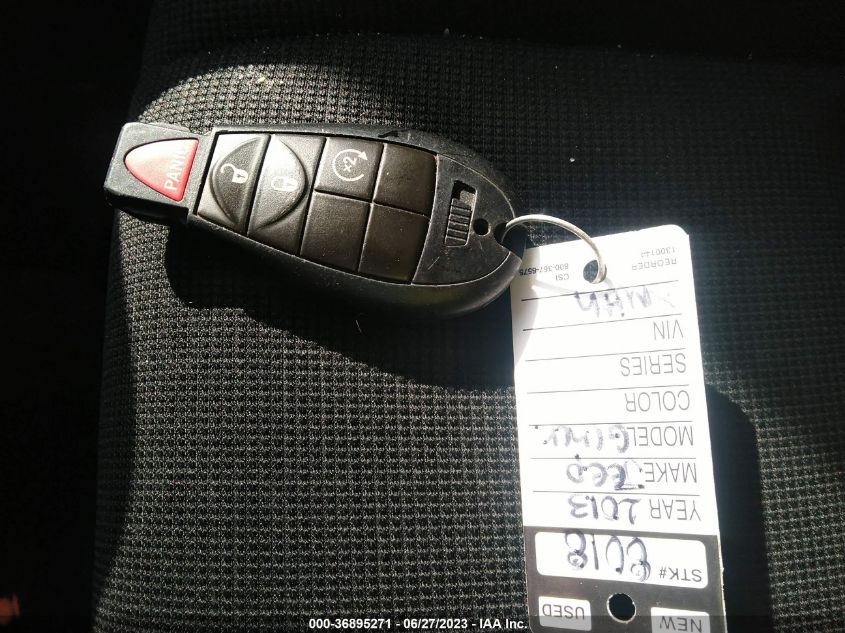 2013 JEEP GRAND CHEROKEE LAREDO - 1C4RJFAG9DC647570