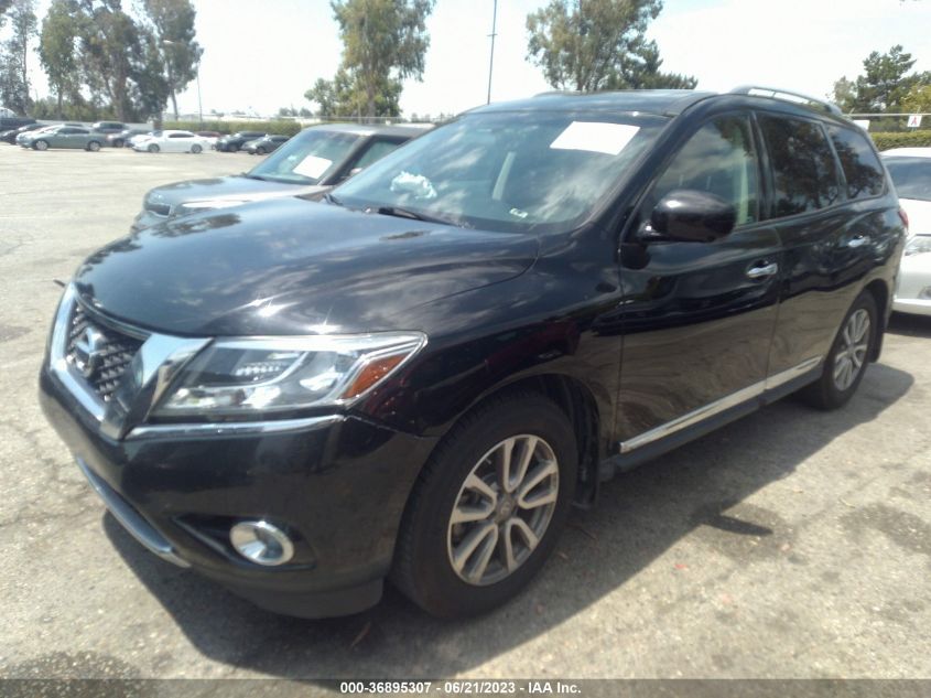 2015 NISSAN PATHFINDER SL - 5N1AR2MN3FC612627