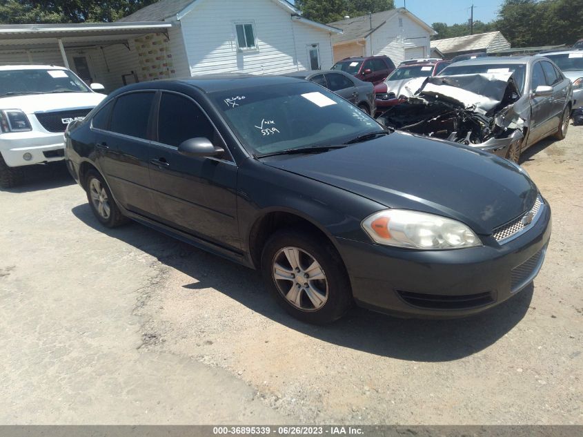 2013 CHEVROLET IMPALA LS - 2G1WF5E32D1166404