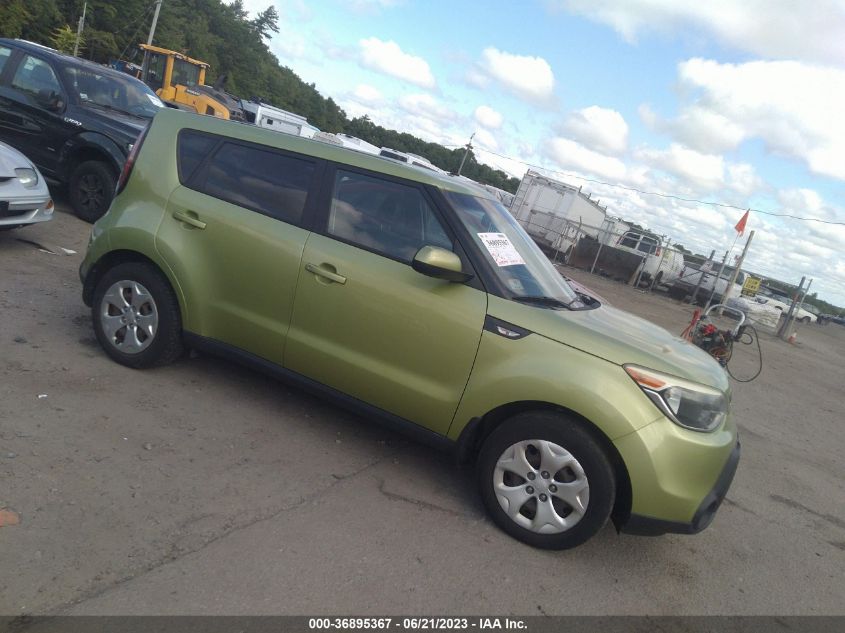2014 KIA SOUL BASE - KNDJN2A20E7738493