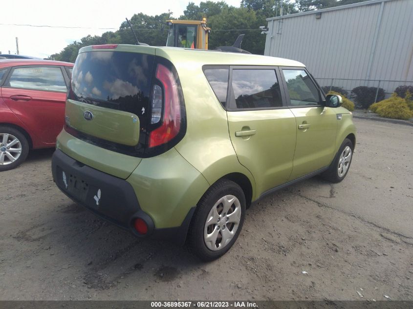 2014 KIA SOUL BASE - KNDJN2A20E7738493