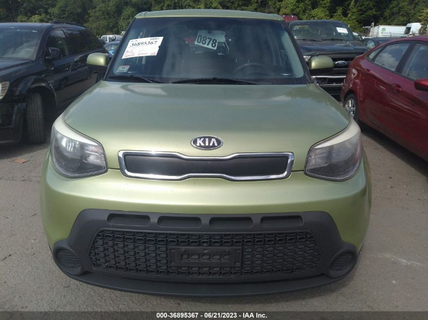2014 KIA SOUL BASE - KNDJN2A20E7738493