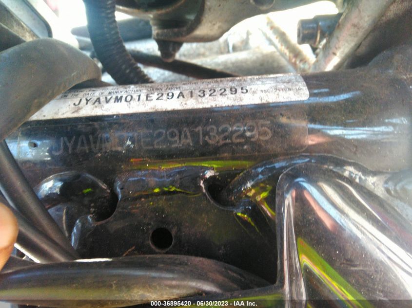 2009 YAMAHA XVS650 A/AT - JYAVM01E29A132295