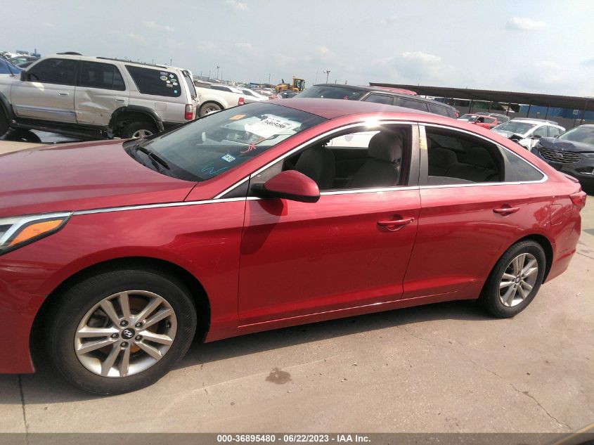 2017 HYUNDAI SONATA 2.4L - 5NPE24AF8HH516695