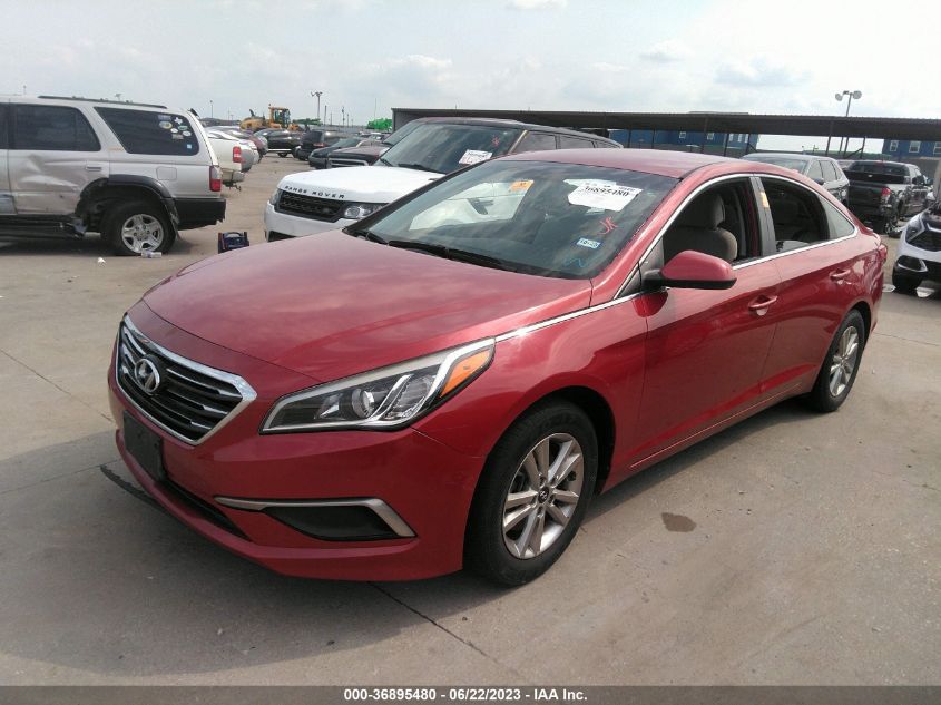 2017 HYUNDAI SONATA 2.4L - 5NPE24AF8HH516695