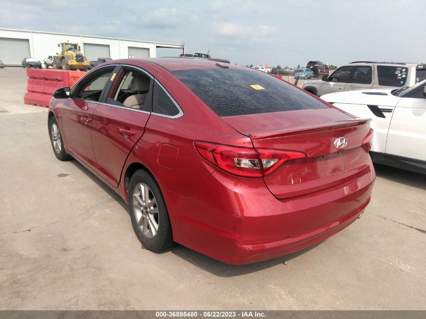 2017 HYUNDAI SONATA 2.4L - 5NPE24AF8HH516695