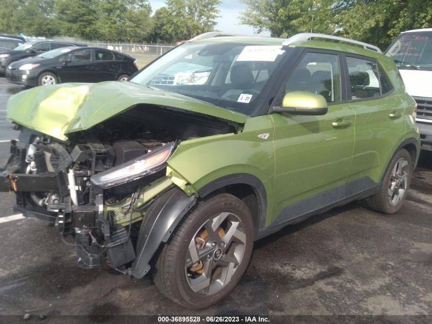 2022 HYUNDAI VENUE SEL - KMHRC8A38NU155431
