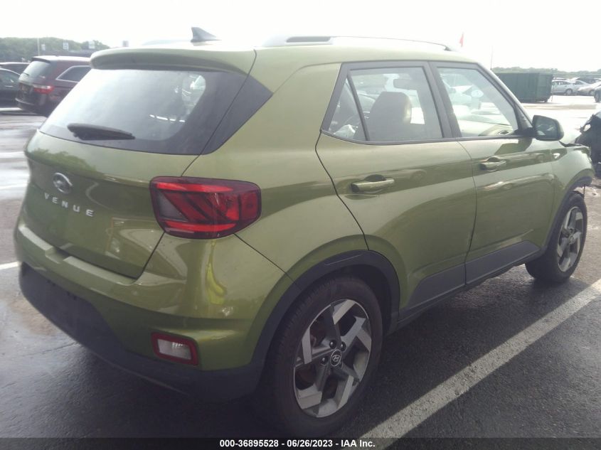 2022 HYUNDAI VENUE SEL - KMHRC8A38NU155431
