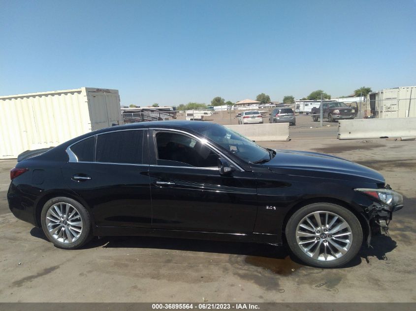 2018 INFINITI Q50 3.0T LUXE - JN1EV7AP7JM356468