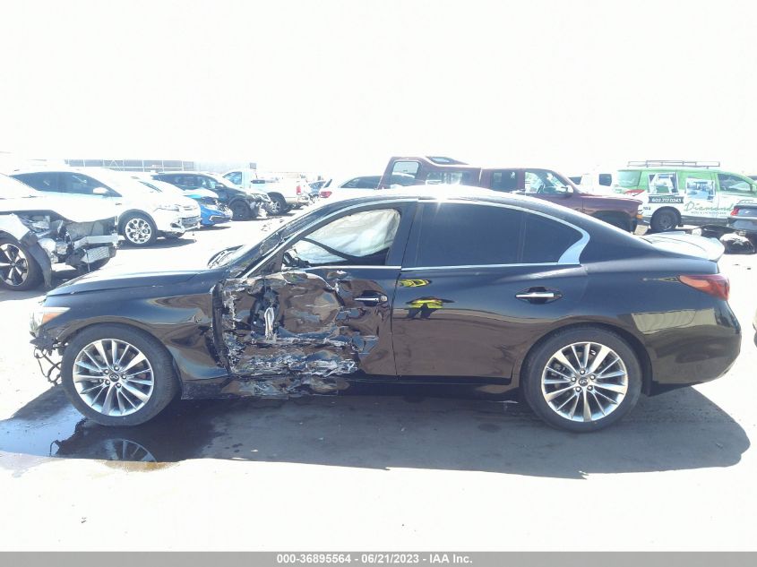 2018 INFINITI Q50 3.0T LUXE - JN1EV7AP7JM356468